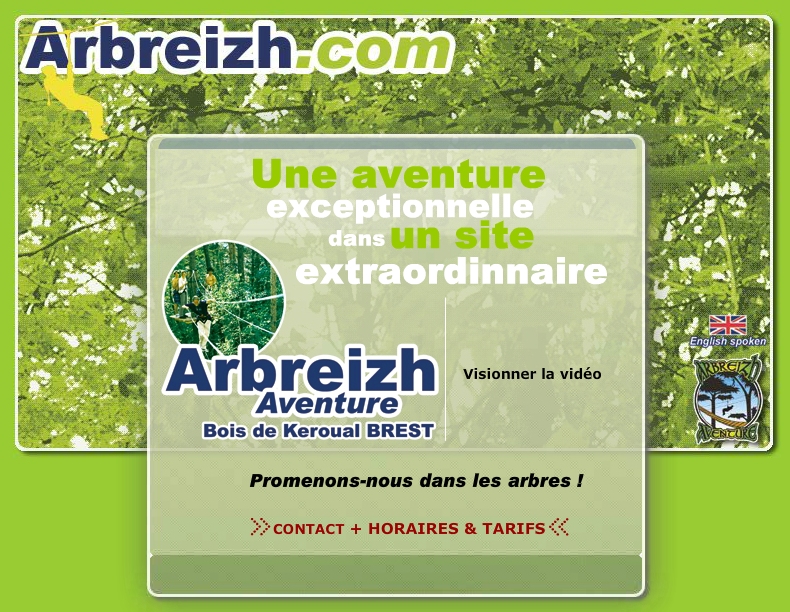 Arbreizh Aventure - Bois de Keroual - Brest